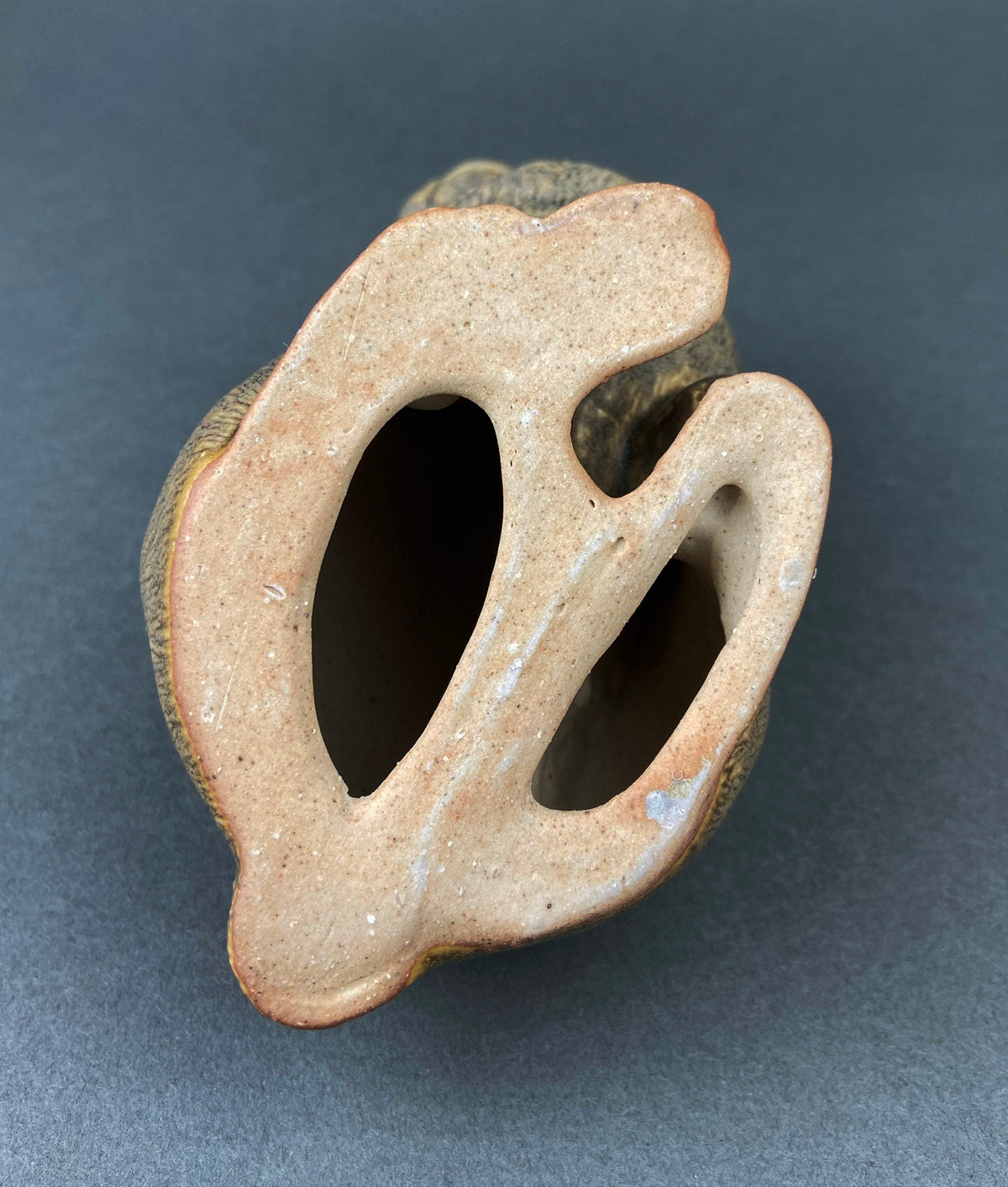 Beige Ceramic Bunny Figurine