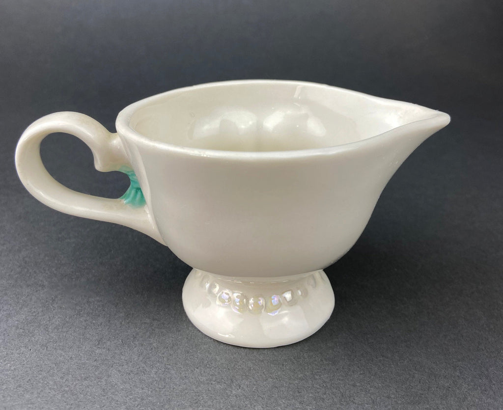 Bailey's Winking Face Creamer with Blue Bow