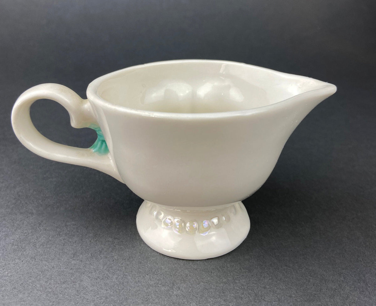 Bailey's Winking Face Creamer with Blue Bow