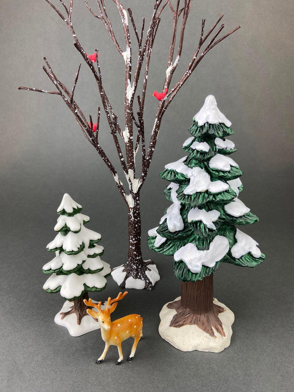 Department 56 Two Pines in the Snow