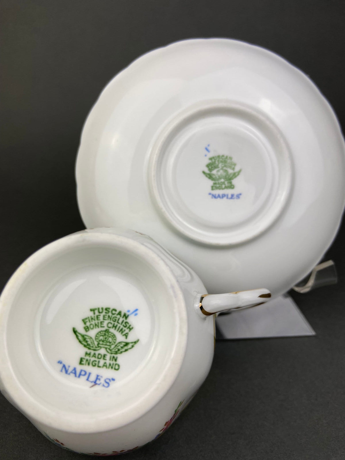Tuscan Naples Bone China Cup & Saucer