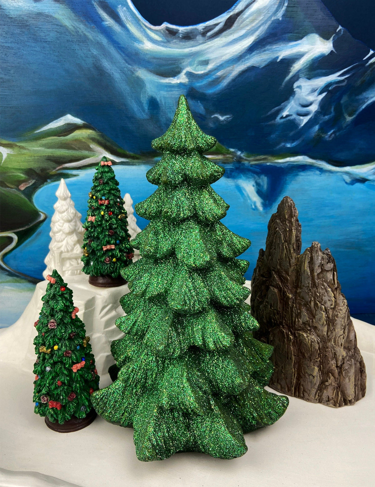 Department 56 Two Pines in the Snow