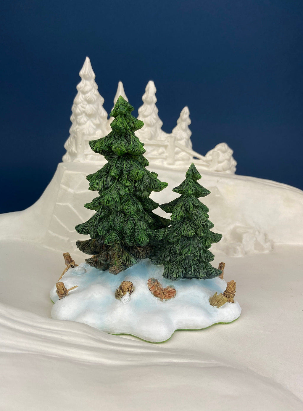 Department 56 Two Pines in the Snow