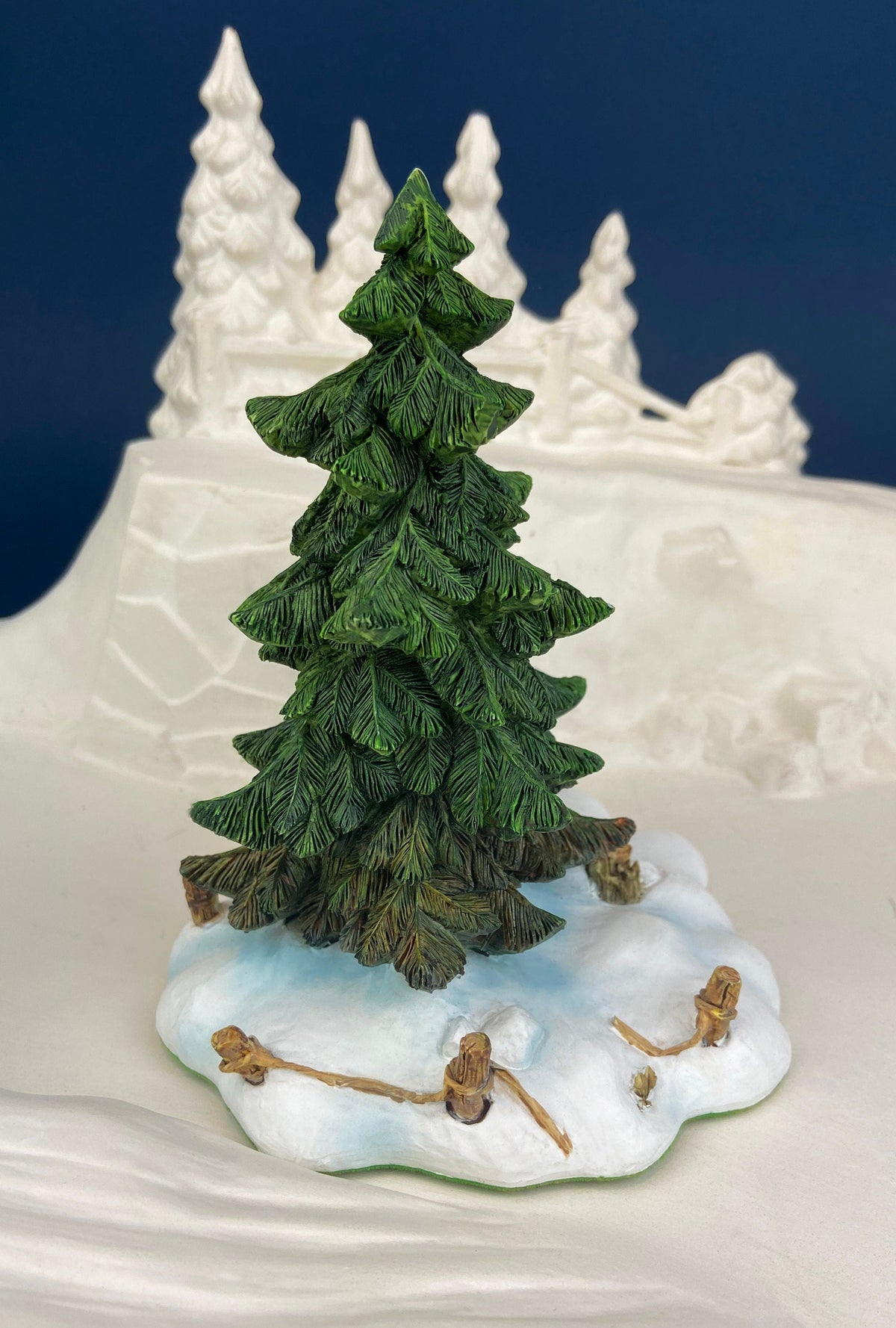 Department 56 Two Pines in the Snow