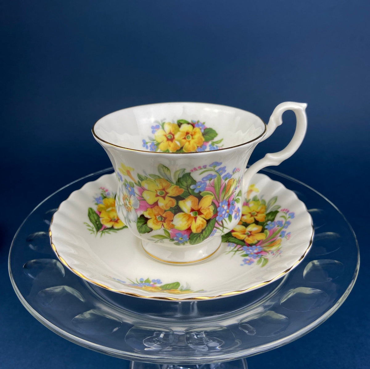 Royal Albert Dainty Dina Mary Cup and Saucer