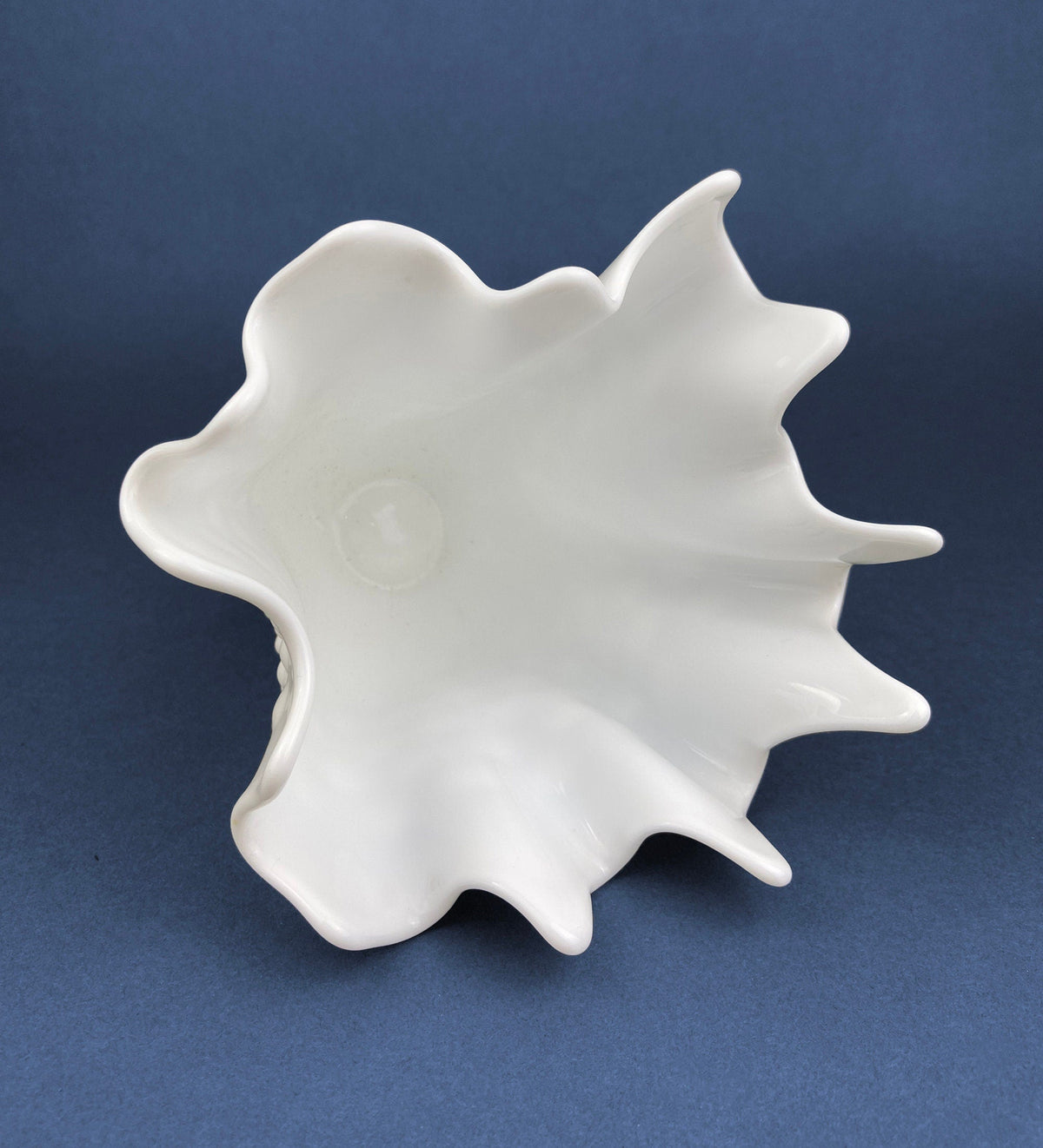 Hobnail Milk Glass Splash Vase