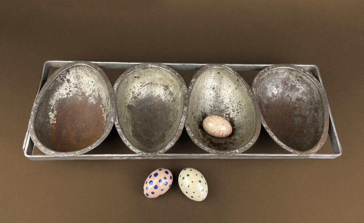 Extra-Large Metal Chocolate Egg Molds
