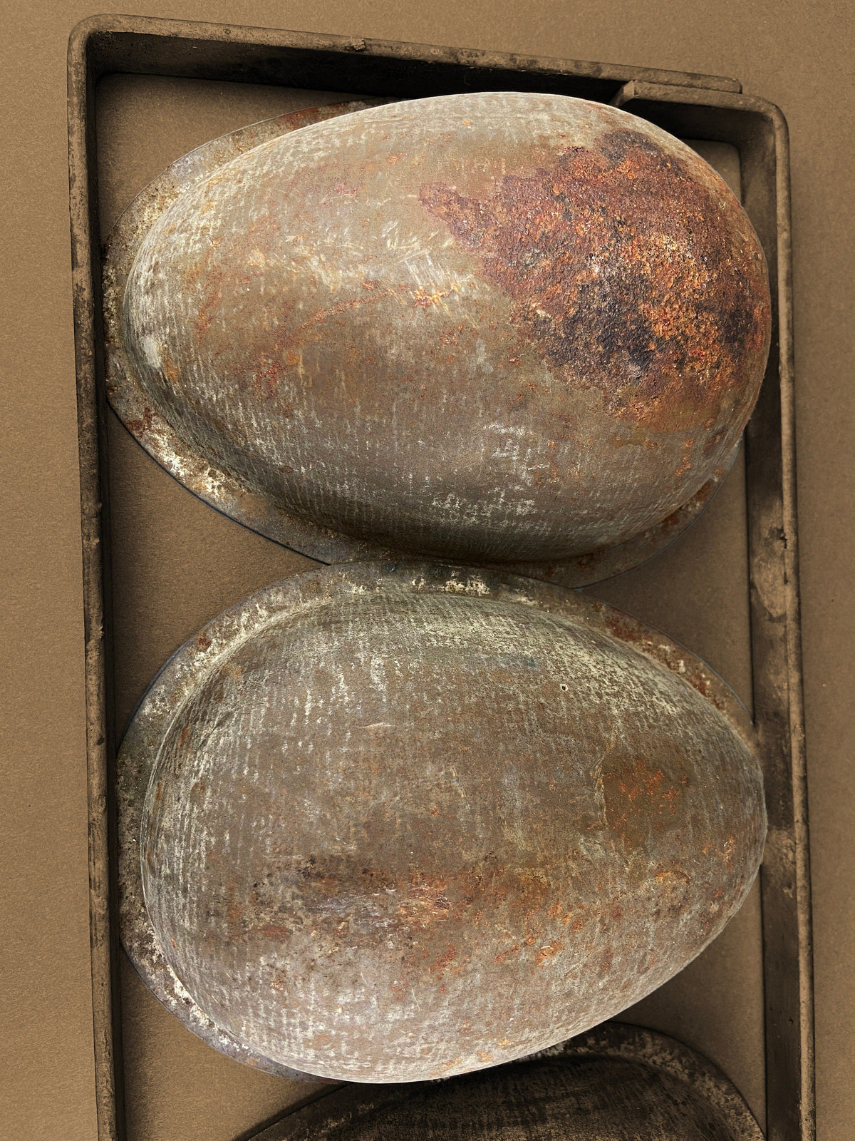 Extra-Large Metal Chocolate Egg Molds