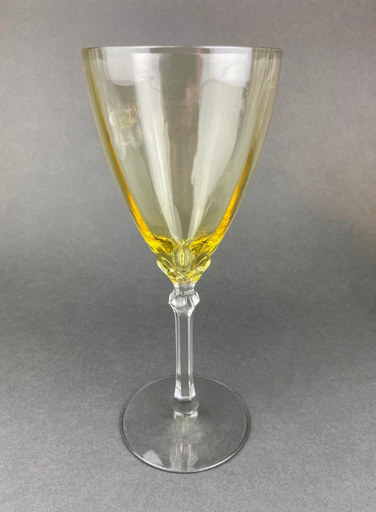 Fostoria Topaz Stem 5098 Wine Glasses, Set of 5