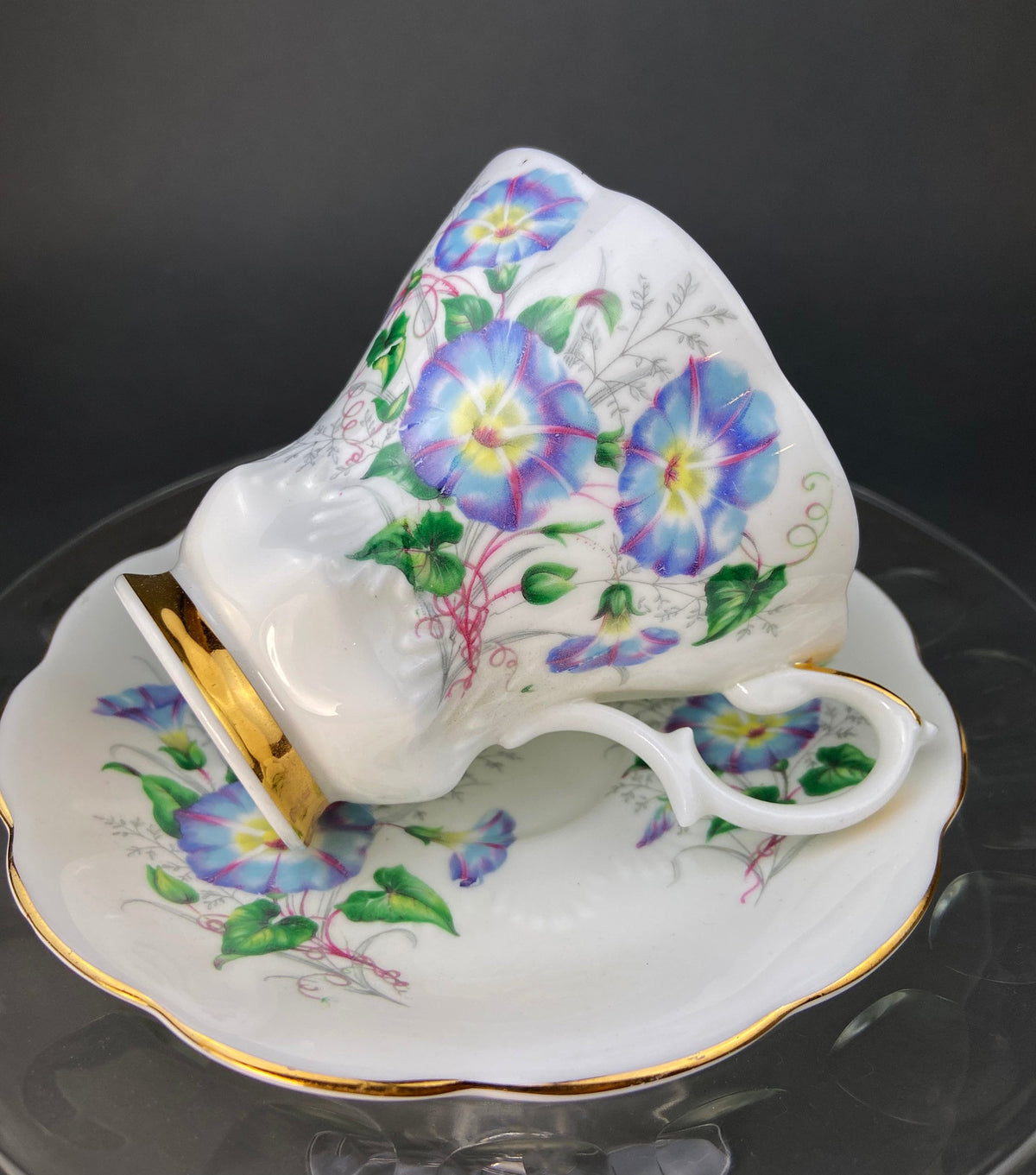 Royal Albert Friendship Series Morning Glory Cup & Saucer