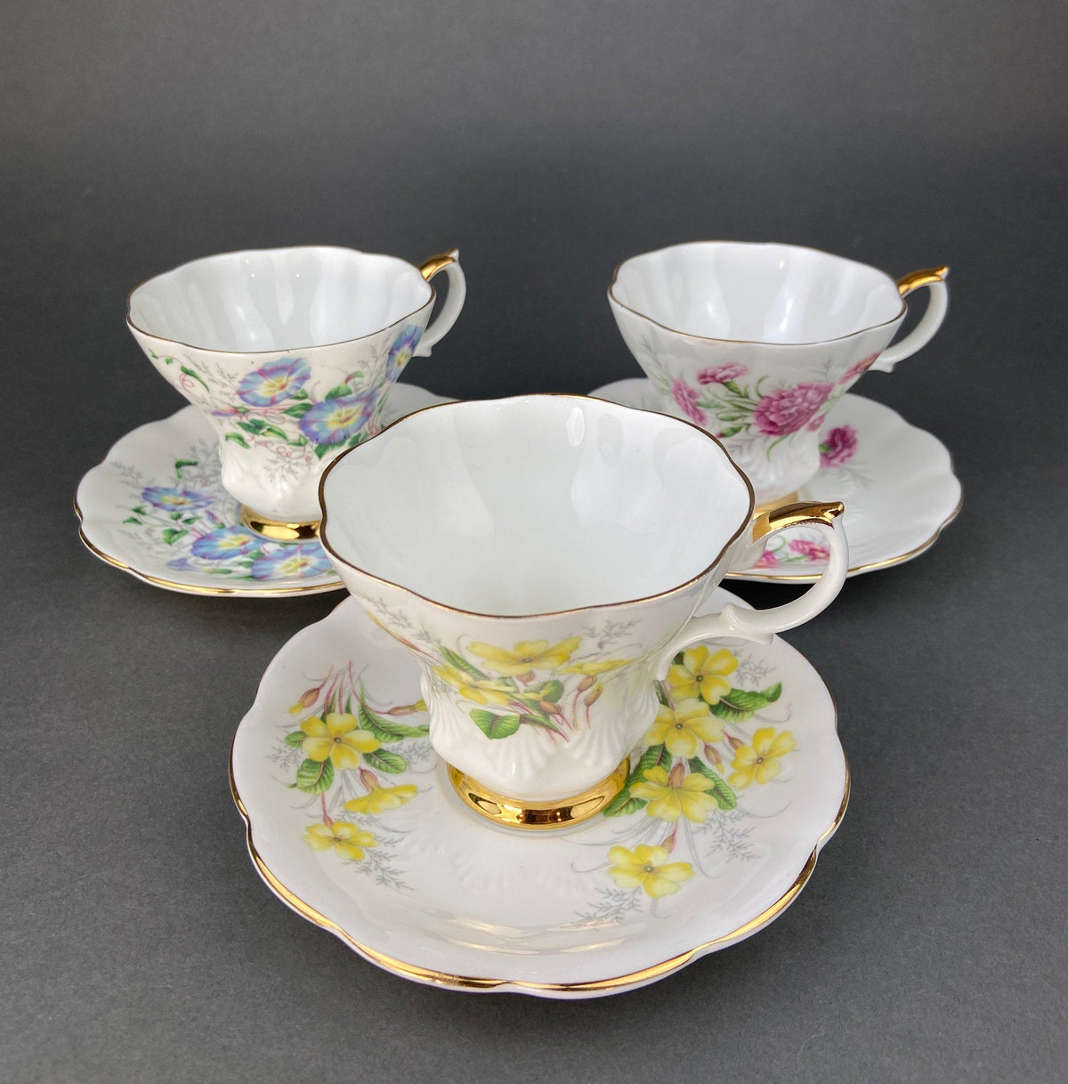 Royal Albert Friendship Series Morning Glory Cup & Saucer