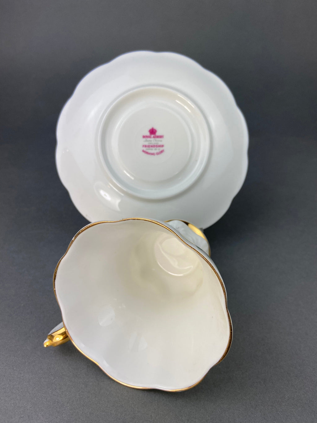 Royal Albert Friendship Series Morning Glory Cup & Saucer