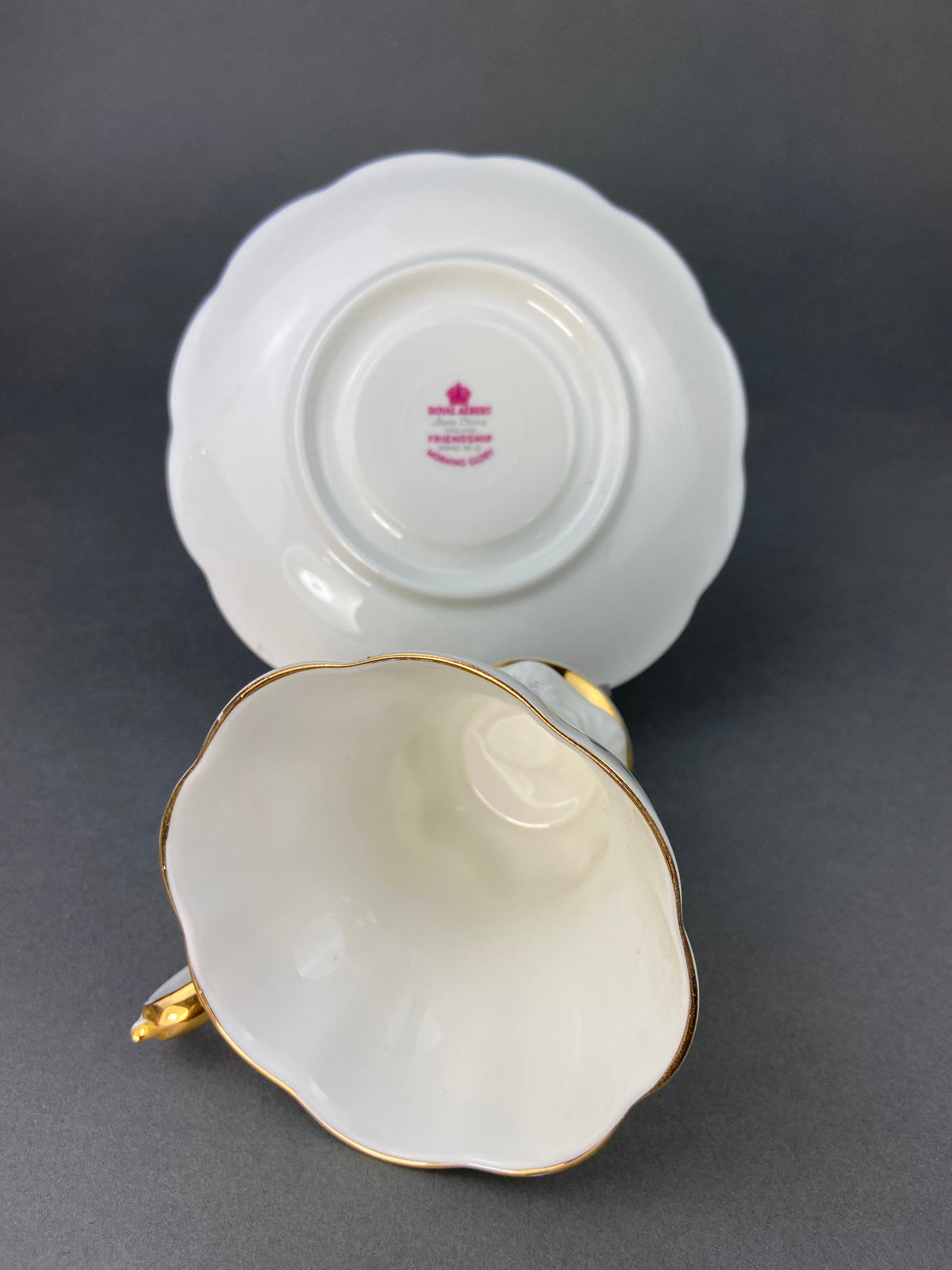 Royal Albert Friendship Series Morning Glory Cup & Saucer