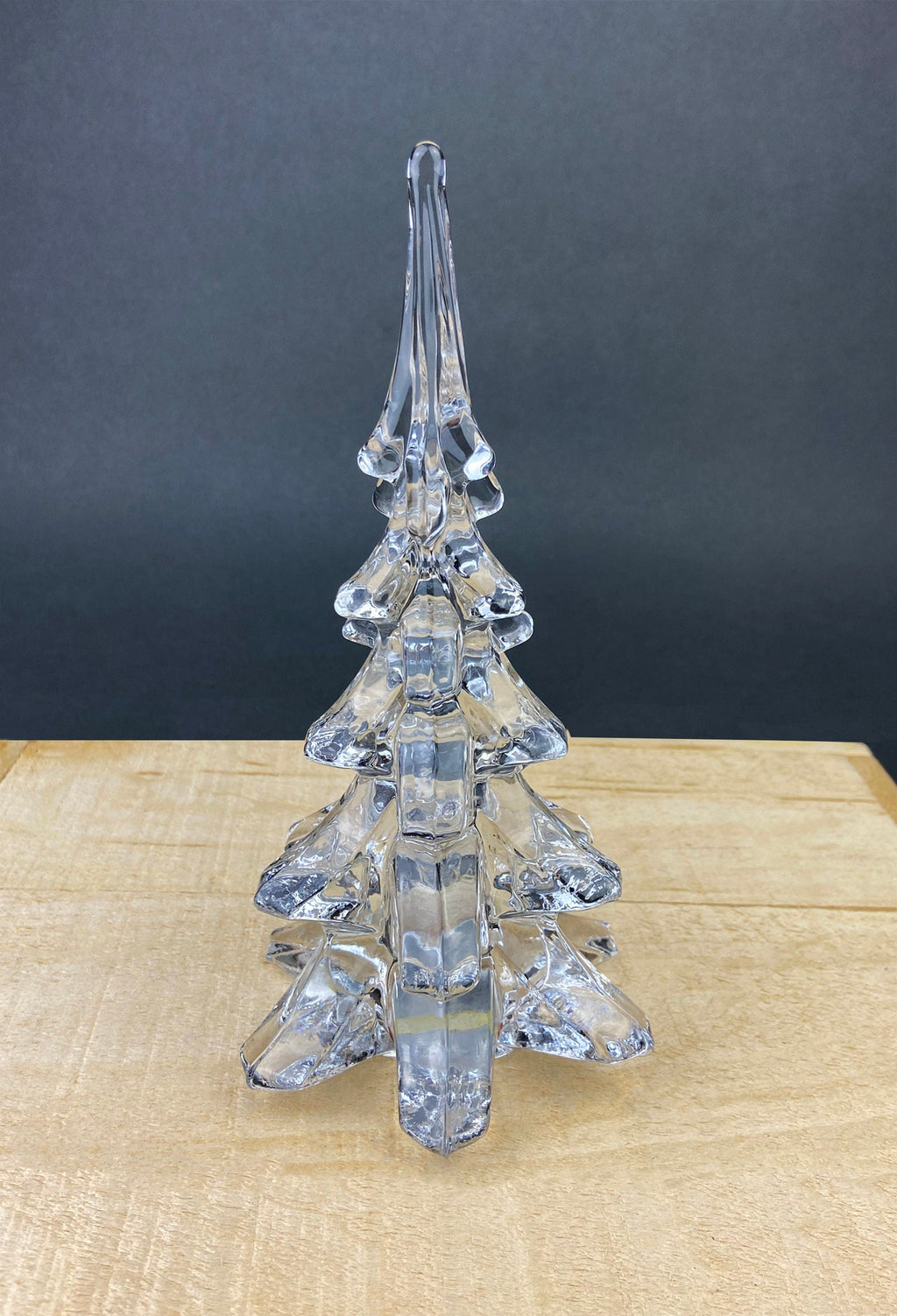 Lead Crystal Christmas Tree, 8"
