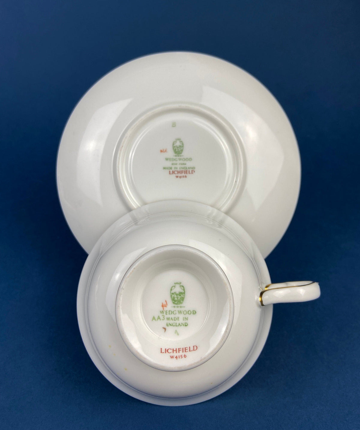 Wedgwood Lichfield Bone China Cup & Saucer