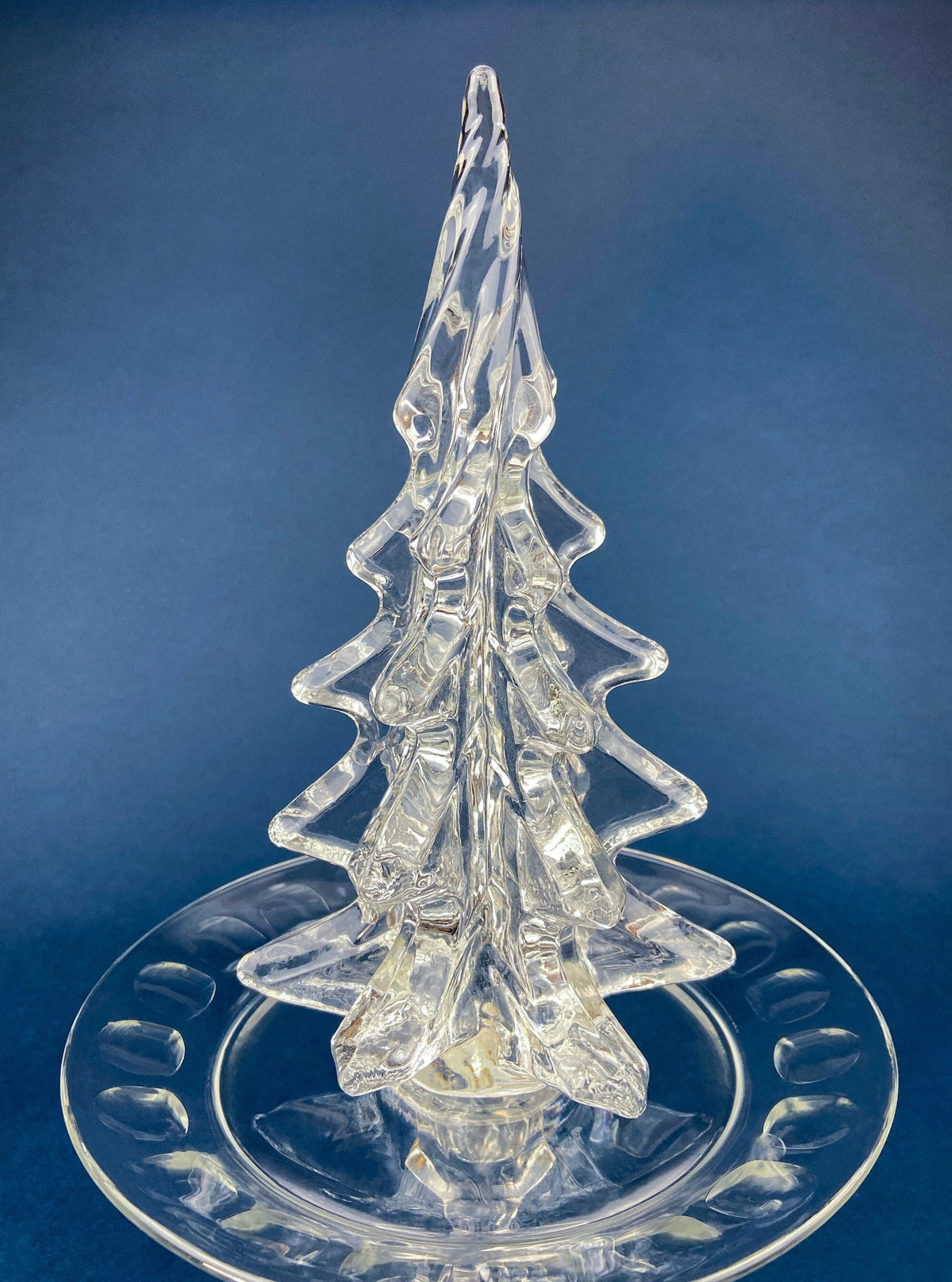 Lead Crystal Christmas Tree, 8"