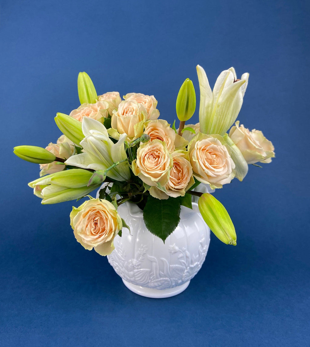 Fenton Hobnail Milk Glass Splash Vase