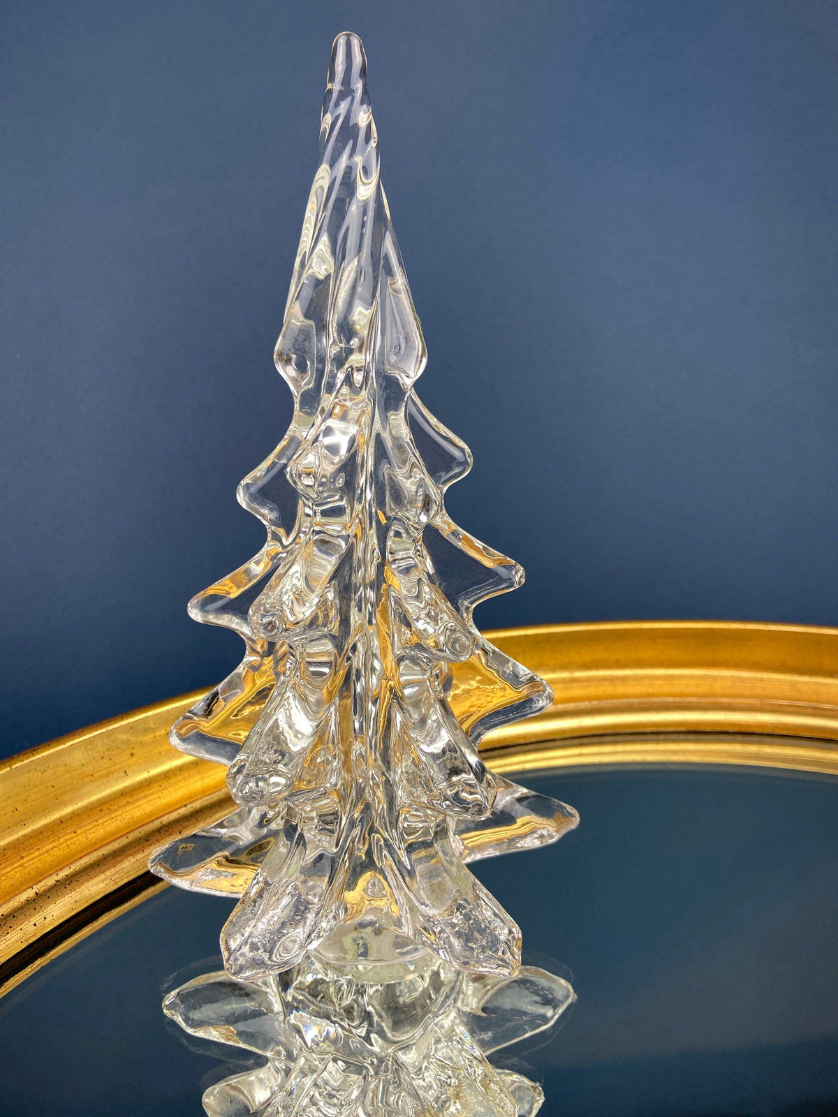Lead Crystal Christmas Tree, 8"