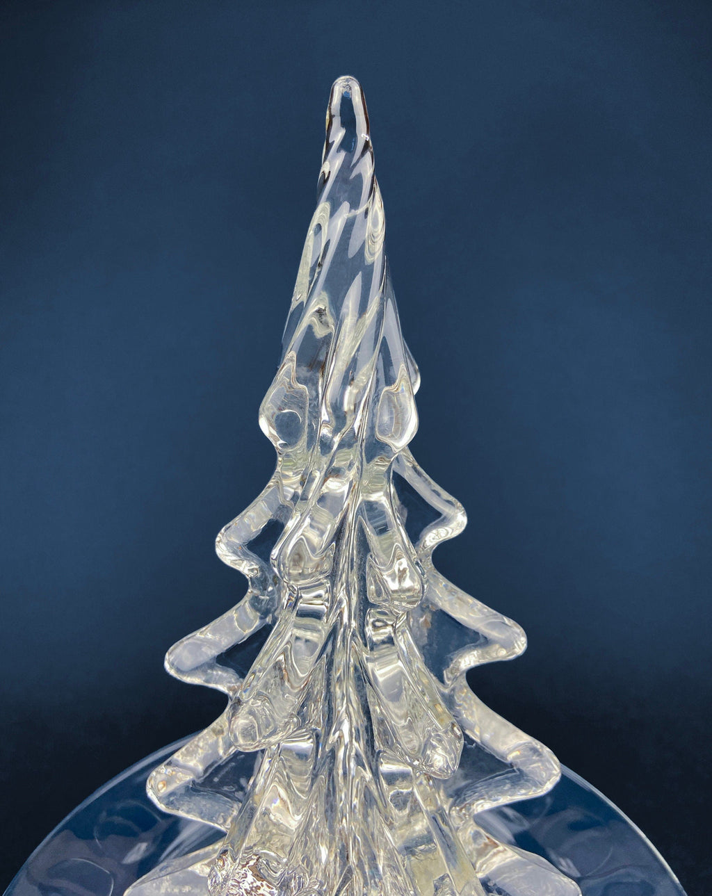 Lead Crystal Christmas Tree, 8"