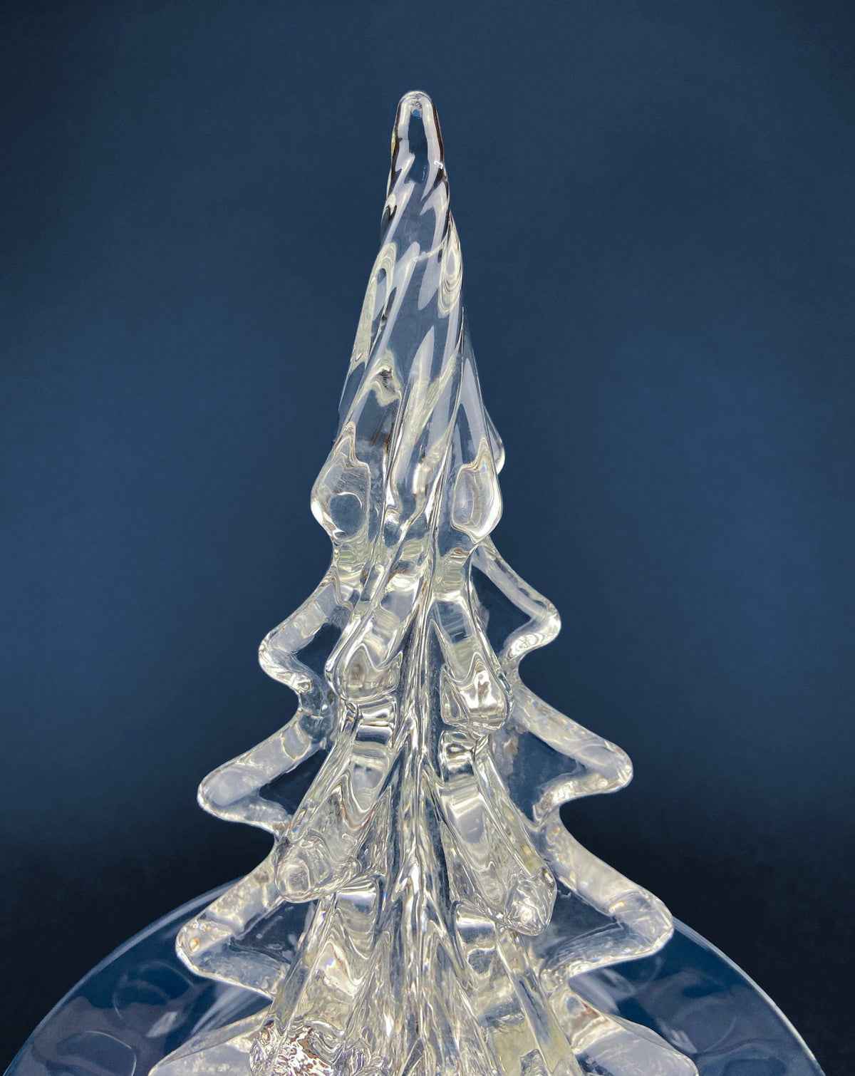 Lead Crystal Christmas Tree, 8"