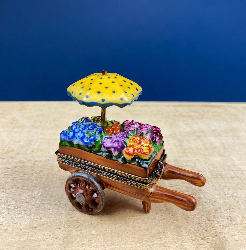Limoges Tea Time Trinket Box