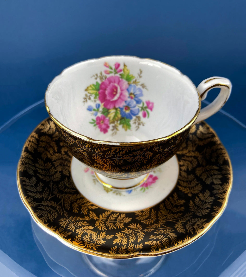 Elizabethan Bone China Cupids Cup and Saucer
