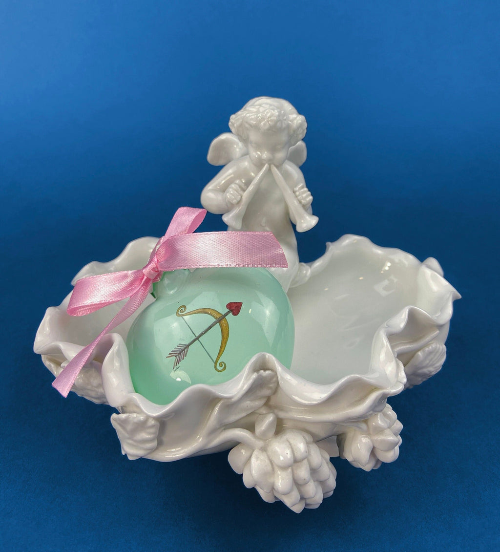 Gilman Collection Amore Cupid Porcelain Soap Dish