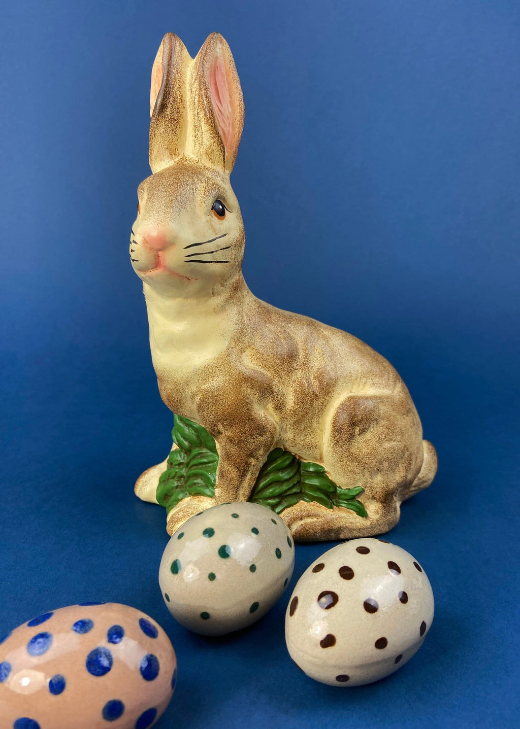 Rustic Crackle-Painted Bunny
