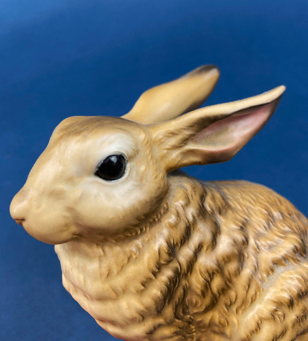 Hand-Painted Porcelain Bunny Family, 1983 Limited Edition