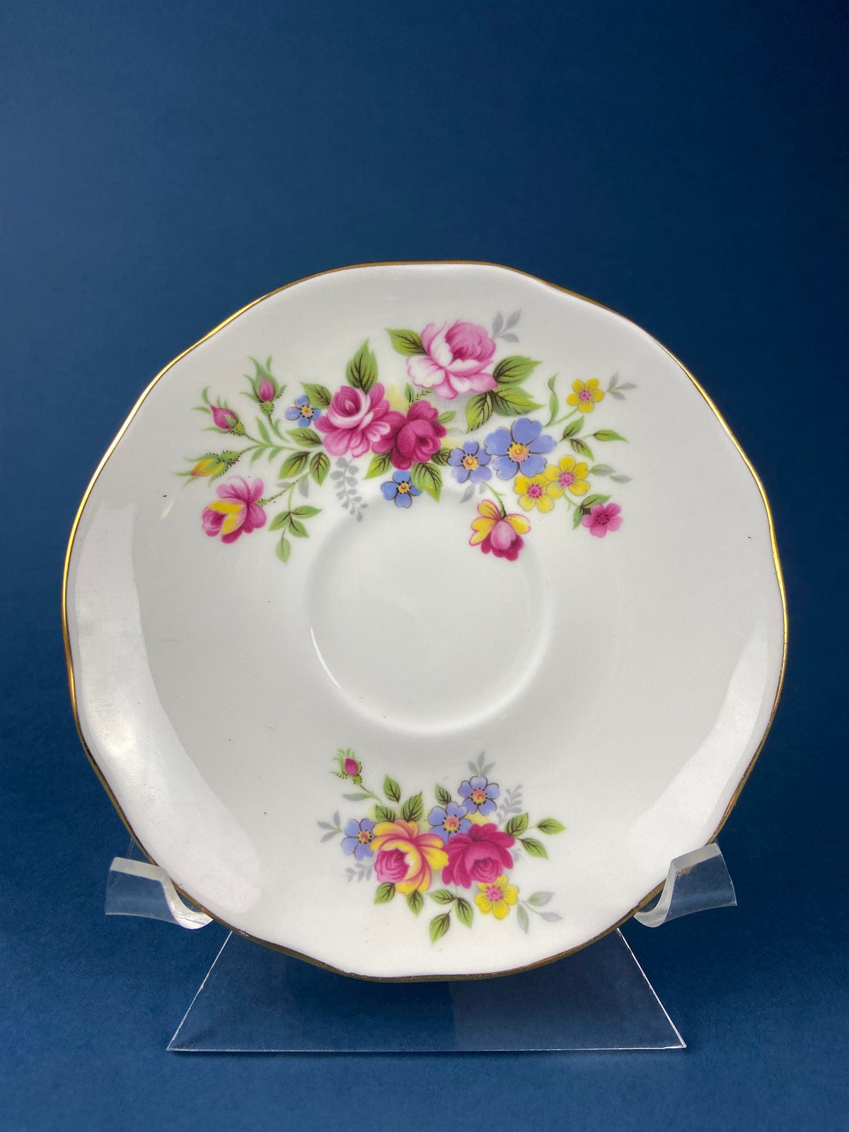 Duchess Floral Bone China Cup and Saucer