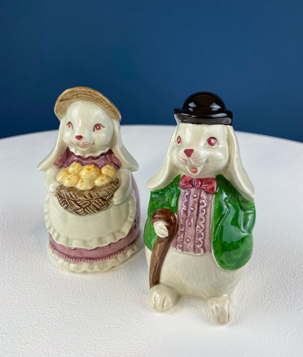 Otagiri Dressed Bunny Salt & Pepper Shakers