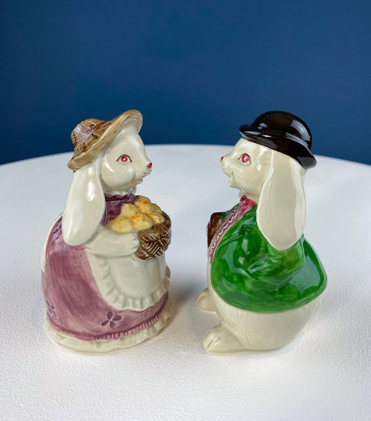 Otagiri Dressed Bunny Salt & Pepper Shakers