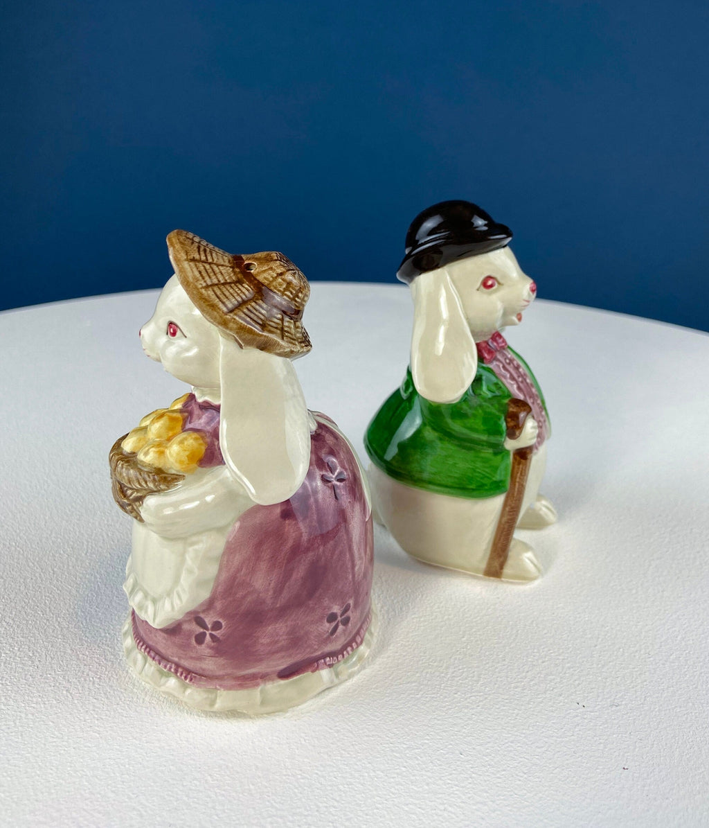 Otagiri Dressed Bunny Salt & Pepper Shakers