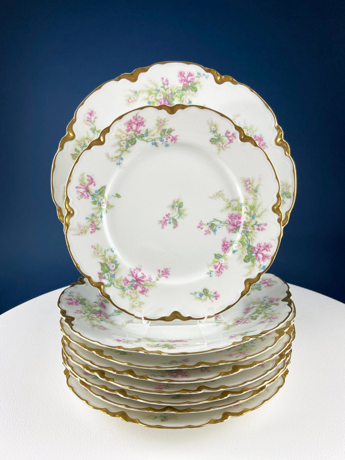 Haviland Limoges Wild Roses Oval Platter