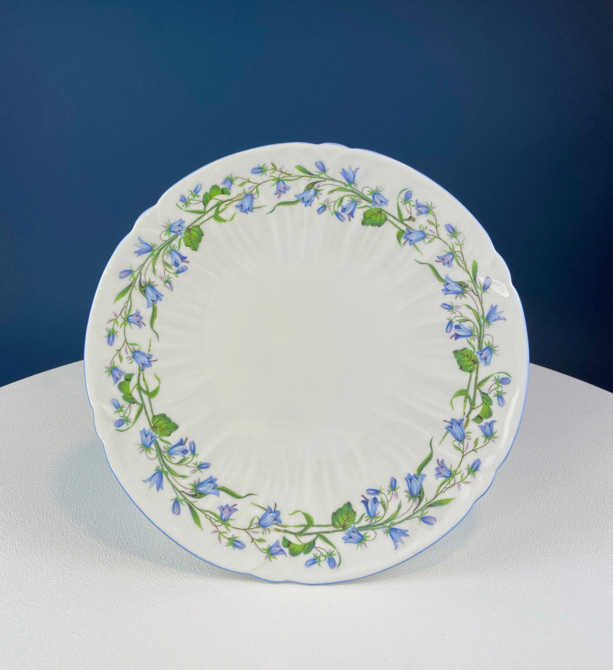Shelley Harebell Footed Porcelain Cake Stand