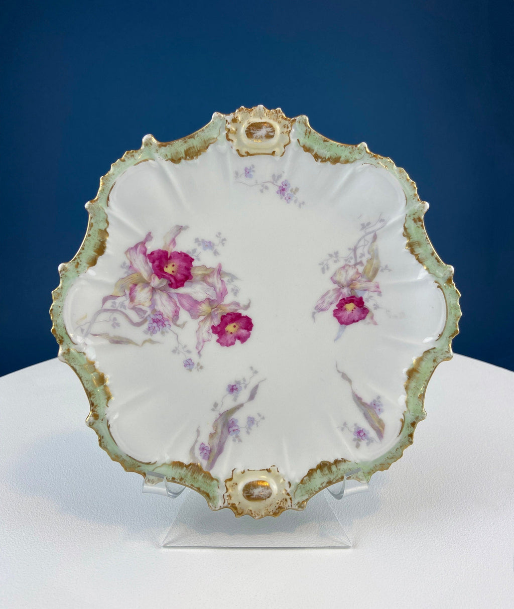 Haviland Limoges Wild Roses Oval Platter