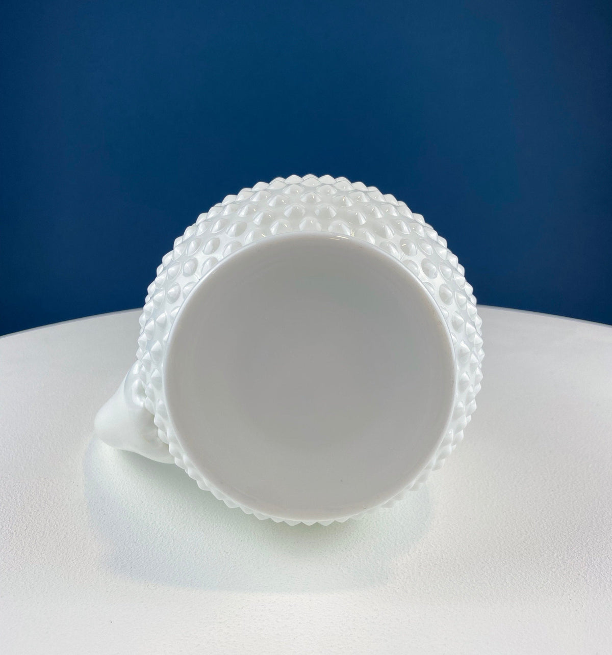Fenton Hobnail Milk Glass Splash Vase
