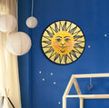 Smiling Sun Wall Art, 20"