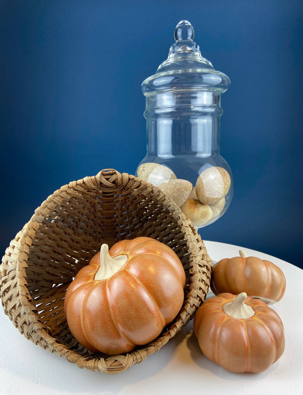 Extra-Large Concrete-Look Gourd, 34"