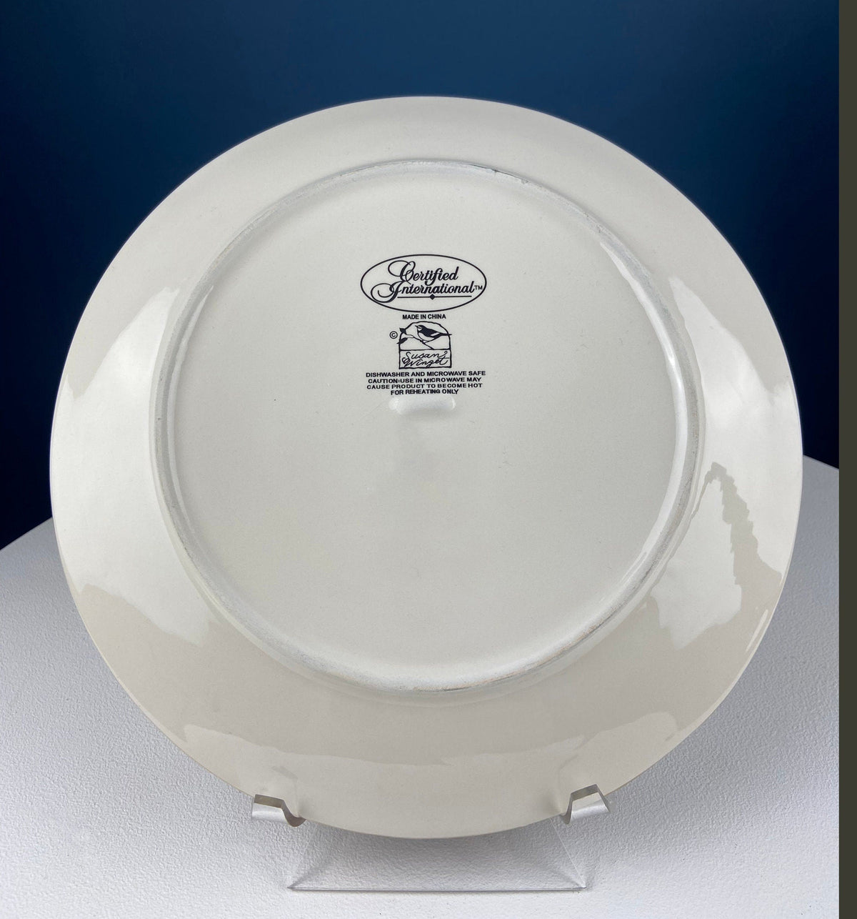 Fox Mom and Pup Plate