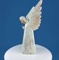 Hand-Carved Wooden Praying Angel, Limited Edition #15