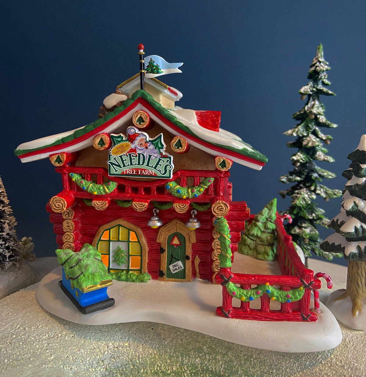 Department 56 Needle's Tree Farm, North Pole Series