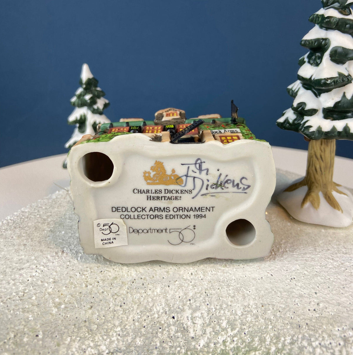 Department 56 Village Building Ornaments, Set of 3