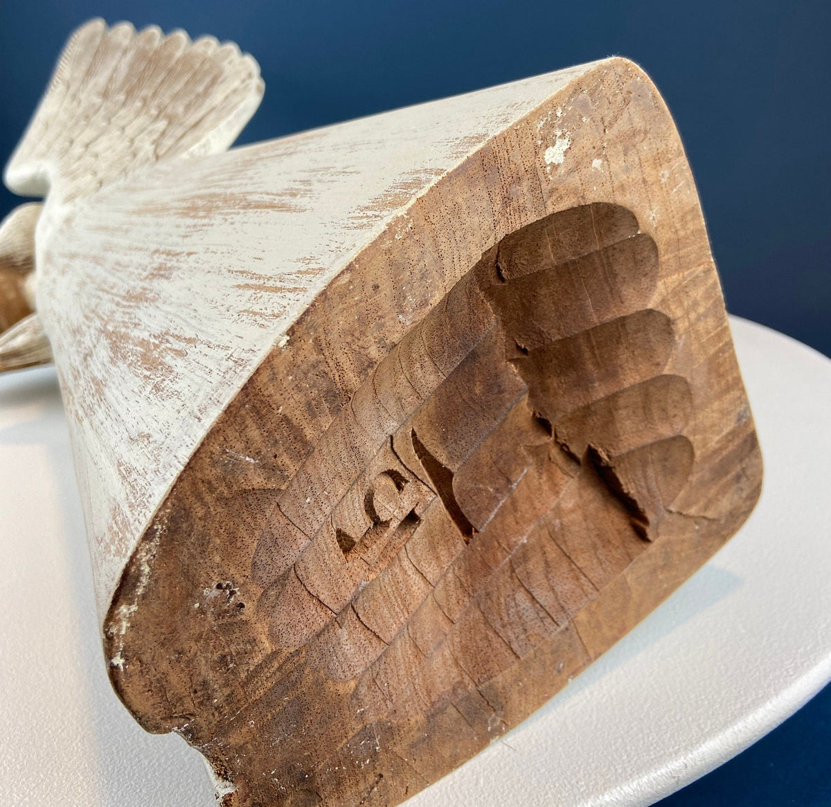 Hand-Carved Wooden Praying Angel, Limited Edition #15