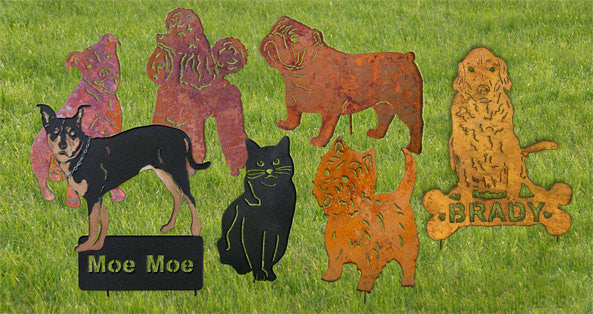 Chihuahua Garden Stake or Wall Hanging (Style 3)
