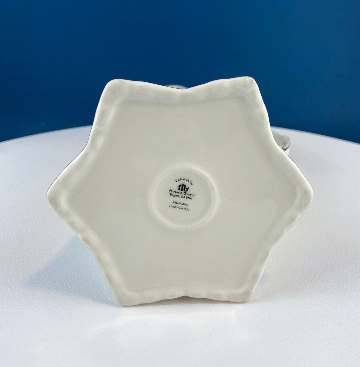 Bone China Insects & Flowers Pitcher Vase