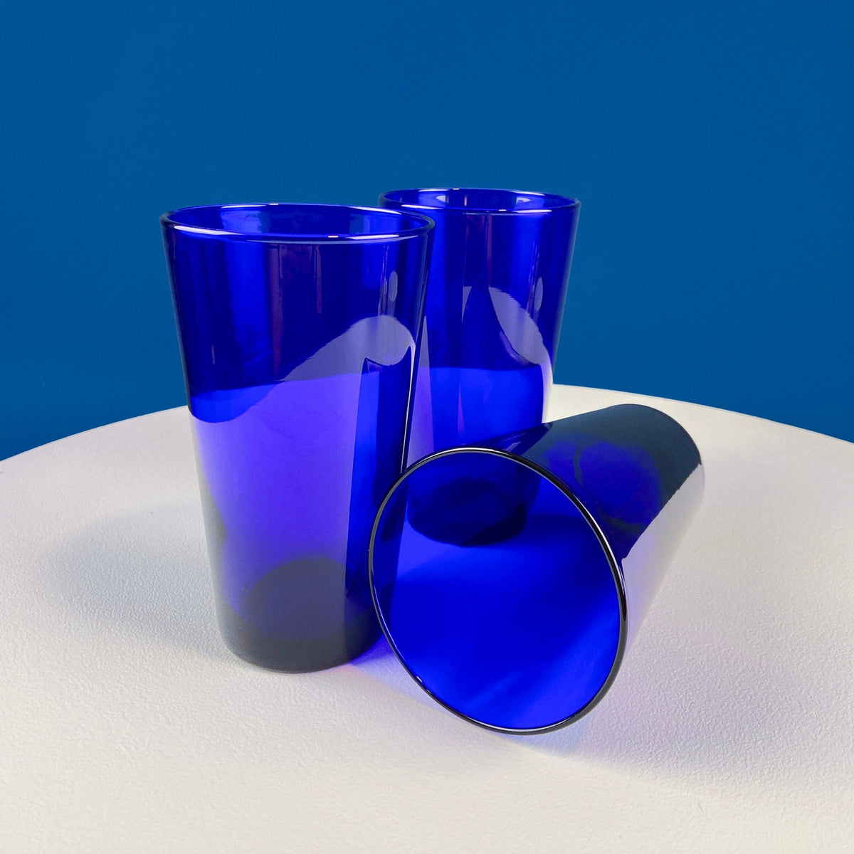 Footed Juice Tumblers, Set of 6