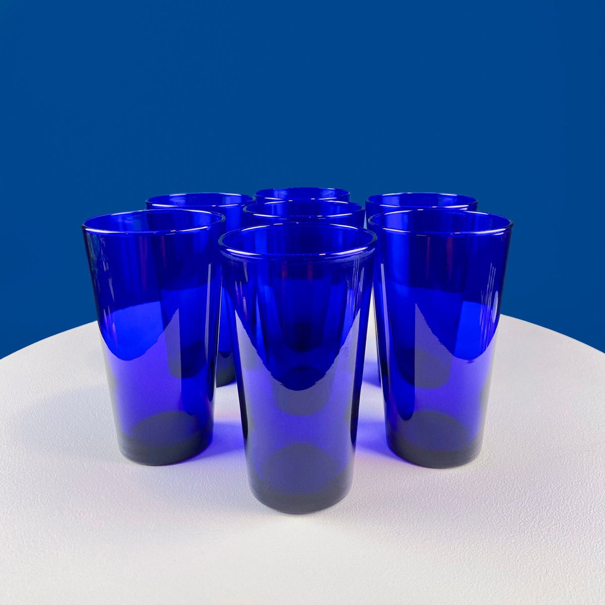 Footed Juice Tumblers, Set of 6