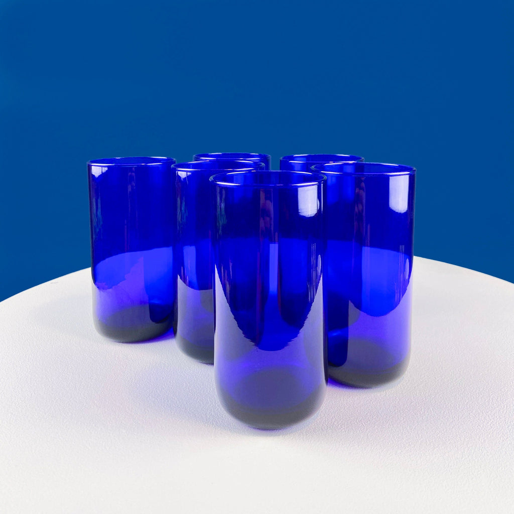 Footed Juice Tumblers, Set of 6