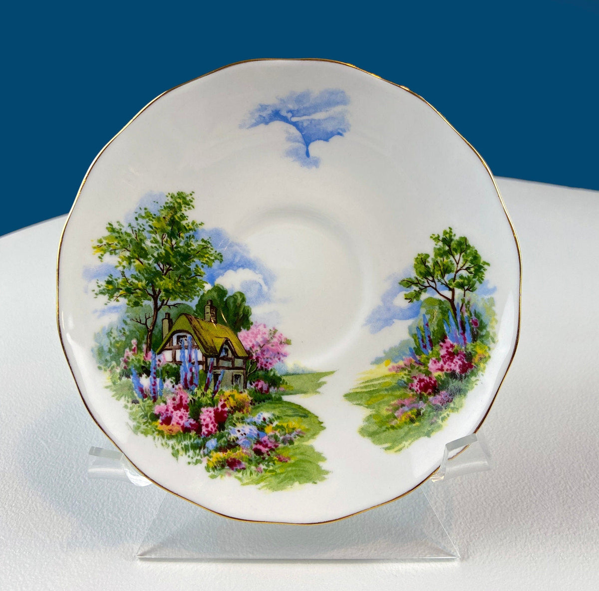 Royal Vale English Cottage Cup and Saucer